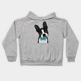 Bow Tie Boston Kids Hoodie